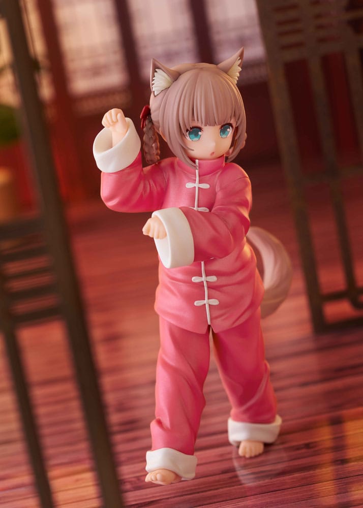 My Cat Is a Kawaii Girl Palette Dress Up Collection Statue Kinako Nyang fu Ver. Golden Head