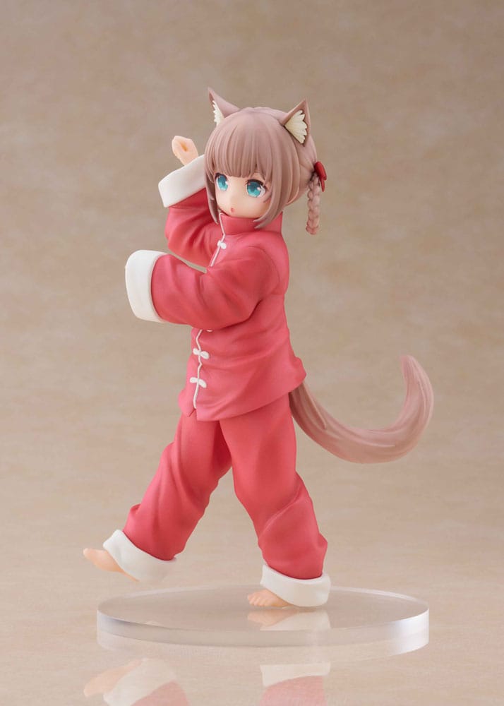 My Cat Is a Kawaii Girl Palette Dress Up Collection Statue Kinako Nyang fu Ver. Golden Head