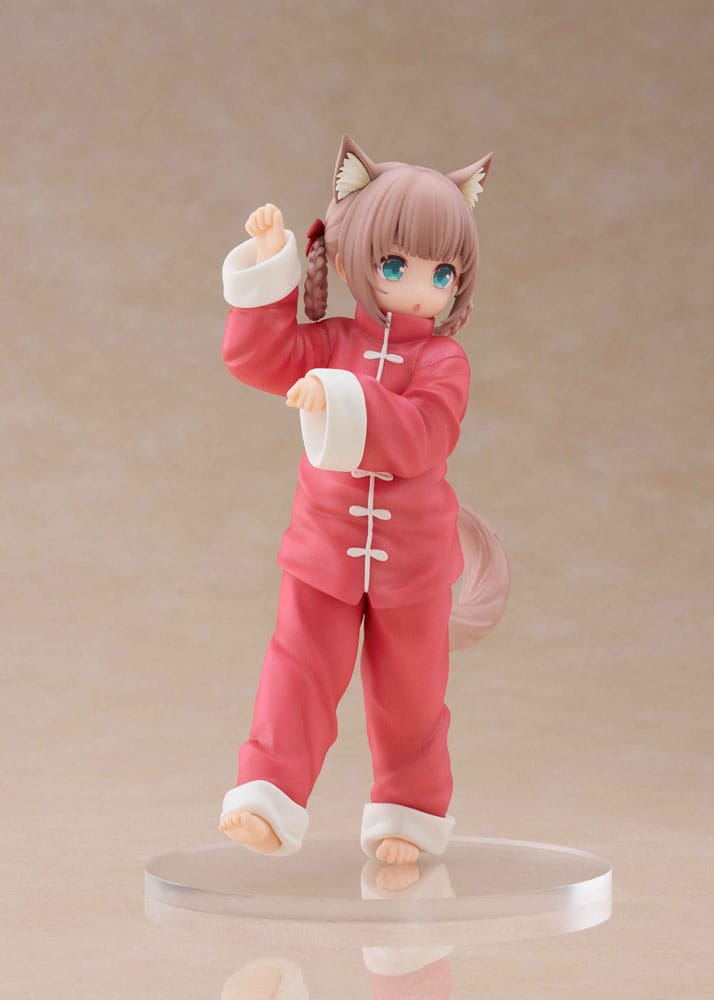 My Cat Is a Kawaii Girl Palette Dress Up Collection Statue Kinako Nyang fu Ver. Golden Head