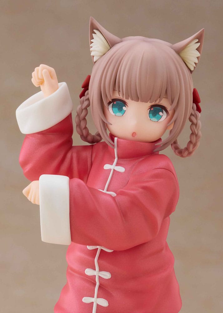 My Cat Is a Kawaii Girl Palette Dress Up Collection Statue Kinako Nyang fu Ver. Golden Head