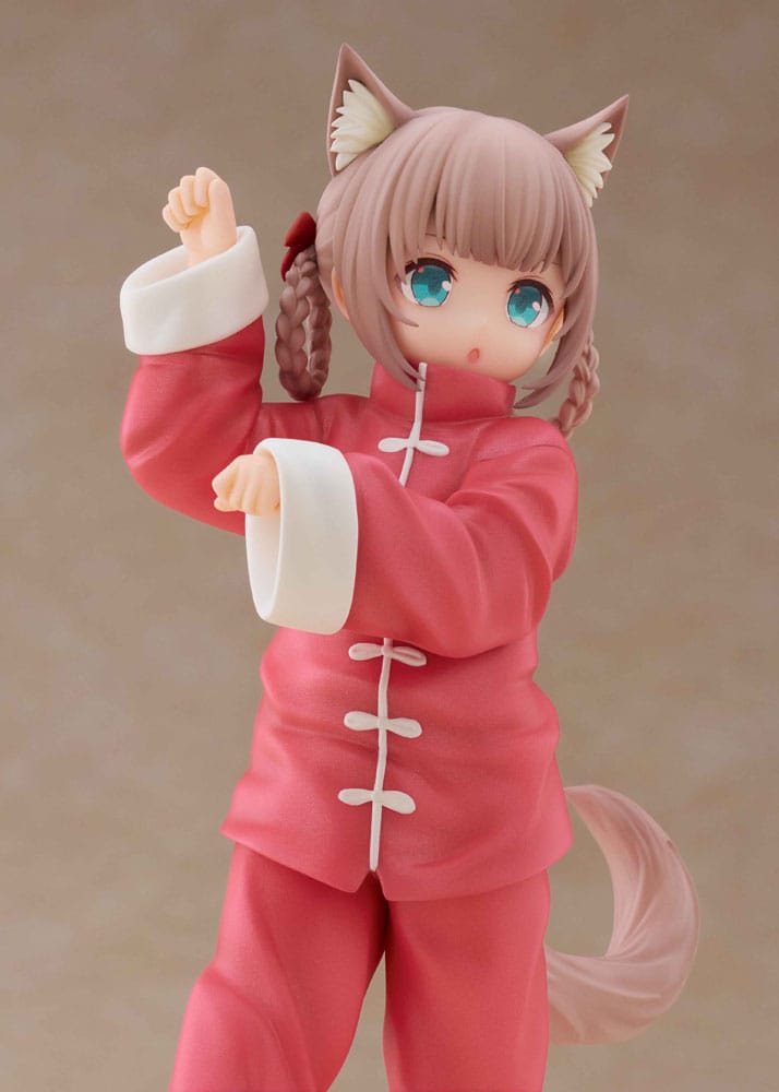 My Cat Is a Kawaii Girl Palette Dress Up Collection Statue Kinako Nyang fu Ver. Golden Head