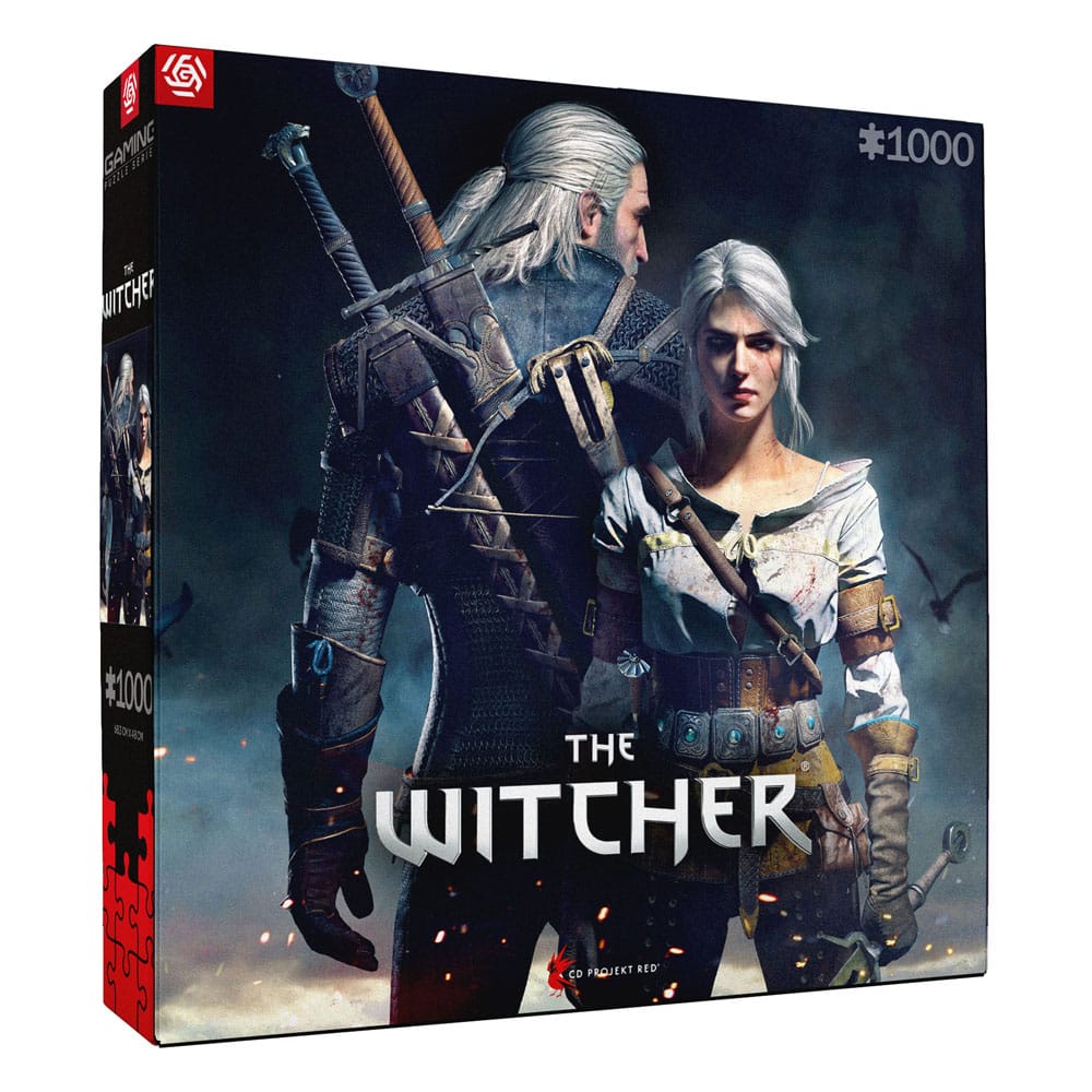 The Witcher Gaming Puzzle Geralt & Ciri 1000 pieces Good Loot