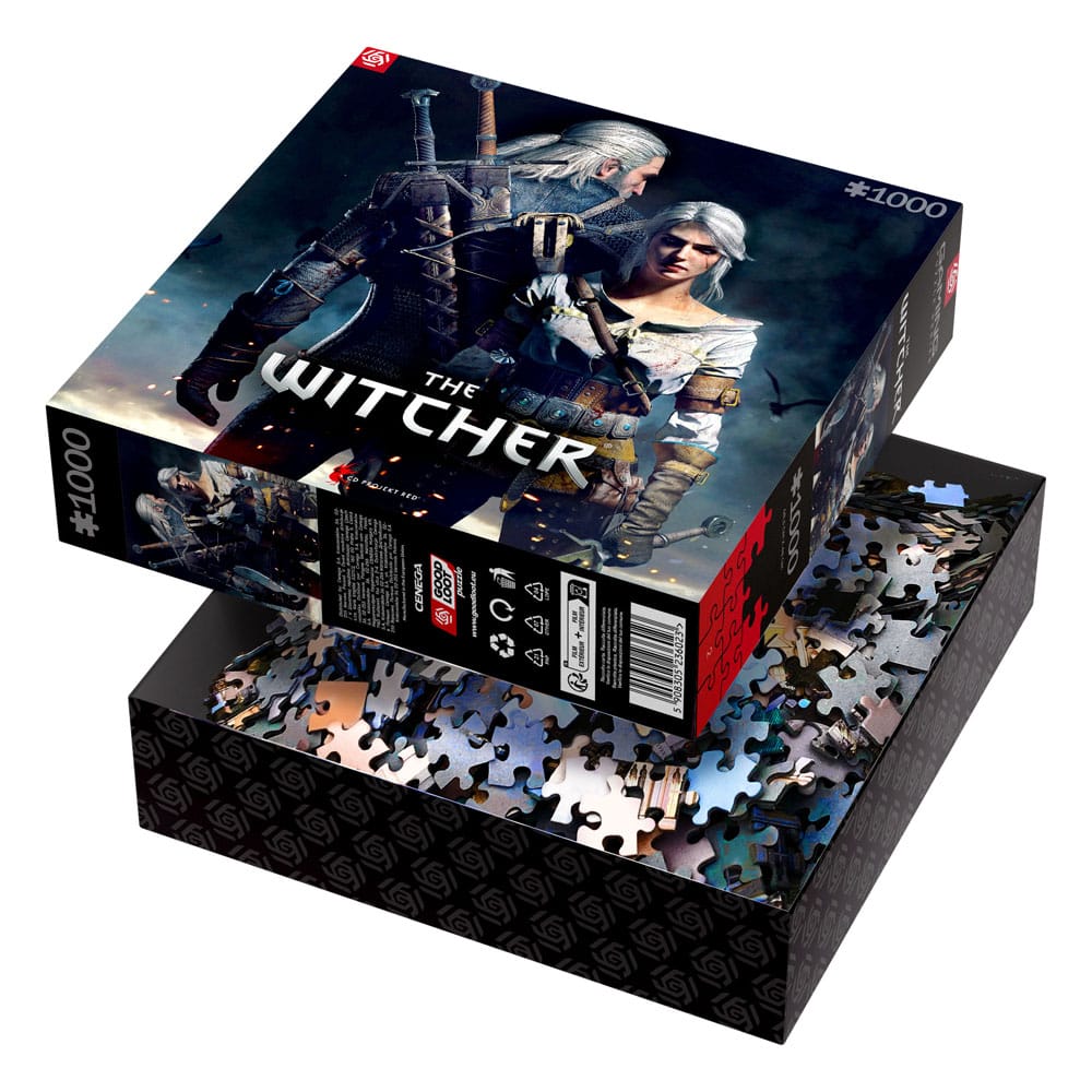 The Witcher Gaming Puzzle Geralt & Ciri 1000 pieces Good Loot