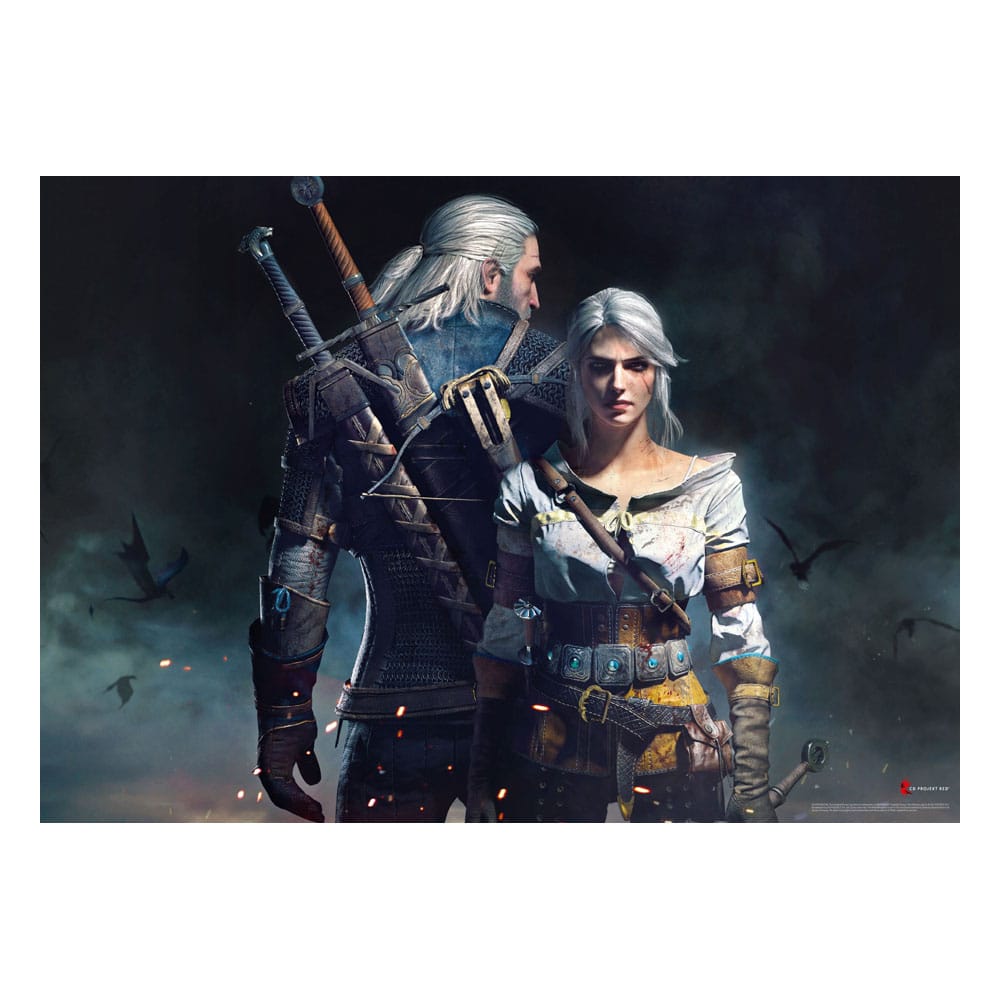 The Witcher Gaming Puzzle Geralt & Ciri 1000 pieces Good Loot