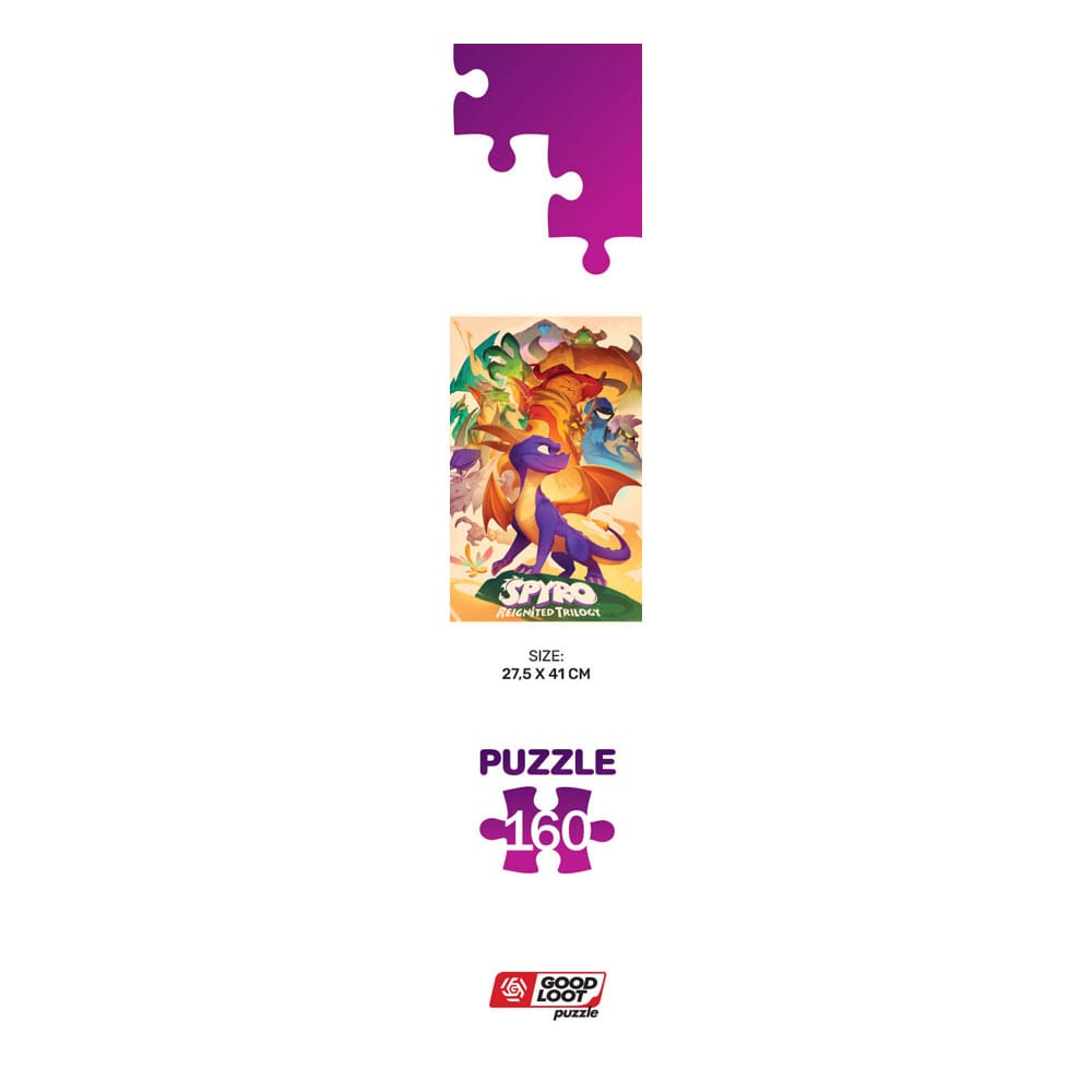 Spyro Reignited Trilogy Kids Puzzle Heroes 160 pieces Good Loot