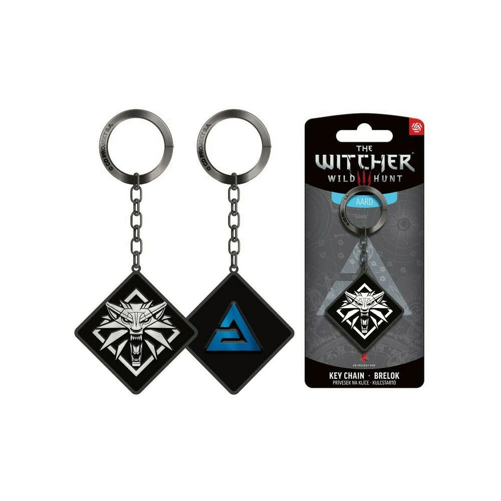 The Witcher III Wild Hunt Keychain Aard Symbol Good Loot