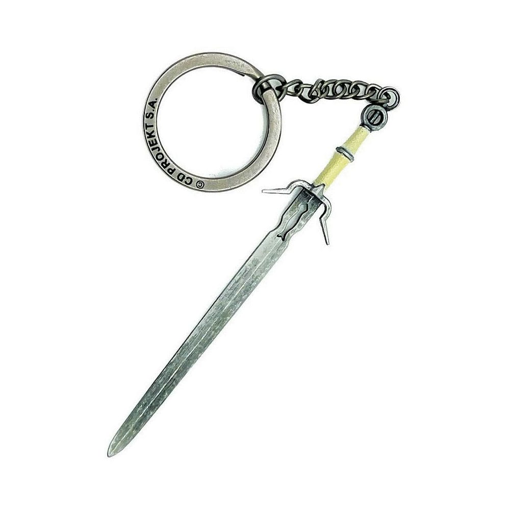 The Witcher III Wild Hunt Keychain Ciri Sword Good Loot