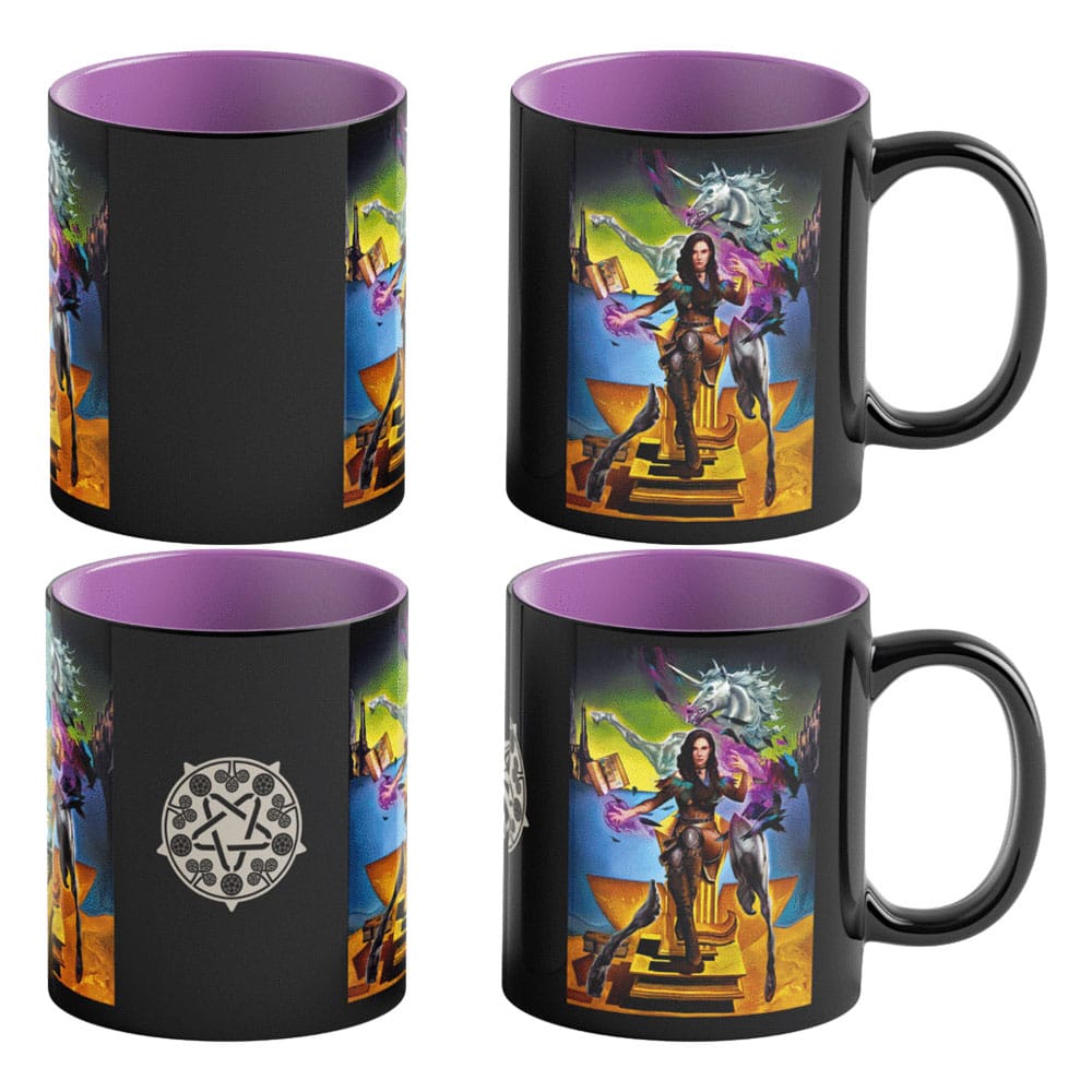 The Witcher III Wild Hunt Game Art Chronicles Heat Change Mug Yennefer inspired by Salvador Dali 450 ml Good Loot