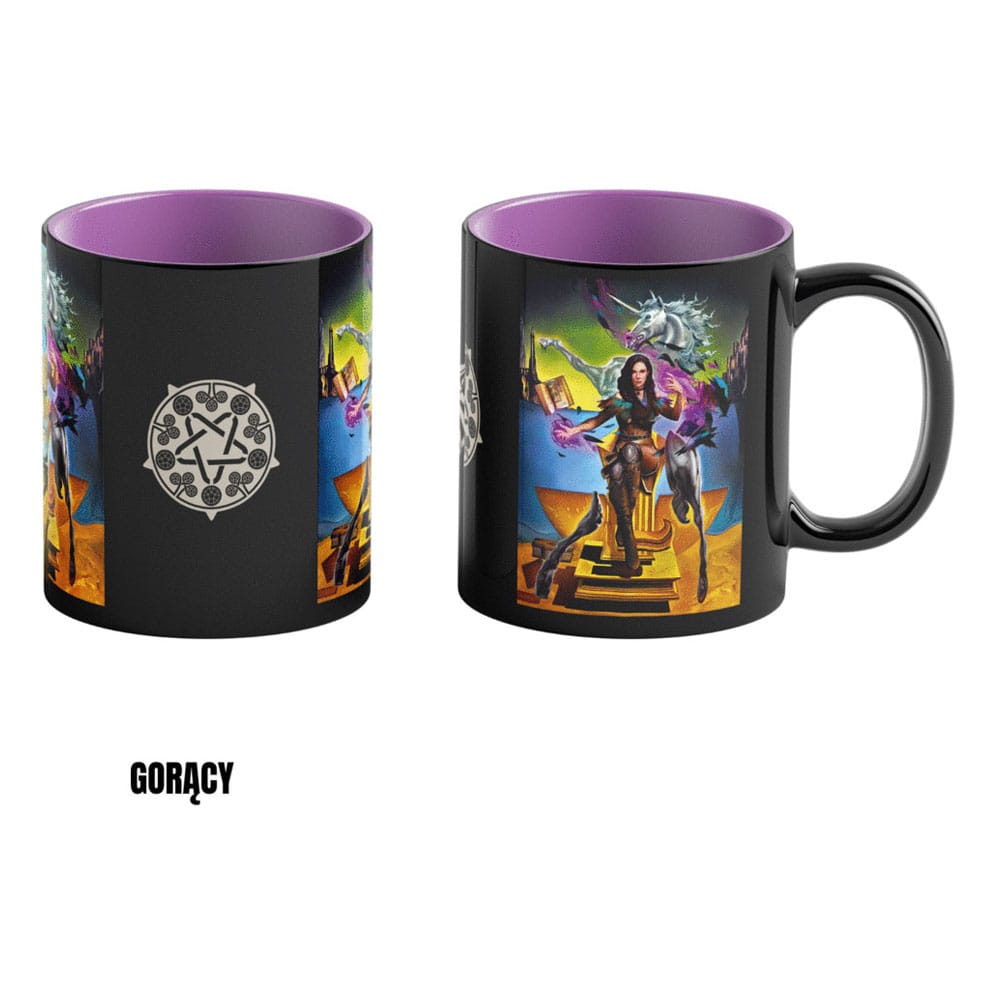 The Witcher III Wild Hunt Game Art Chronicles Heat Change Mug Yennefer inspired by Salvador Dali 450 ml Good Loot