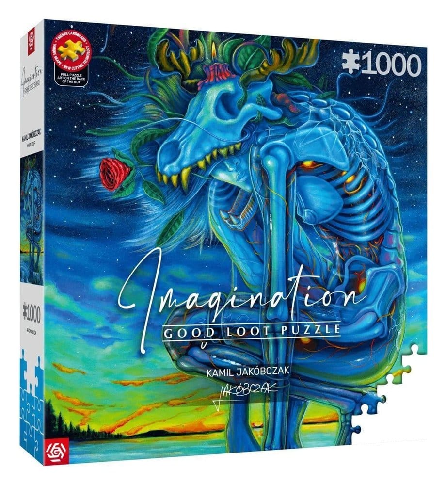 Imagination Series Puzzle Kamil Jakóbczak Bialy Wilk 1000 pieces Good Loot