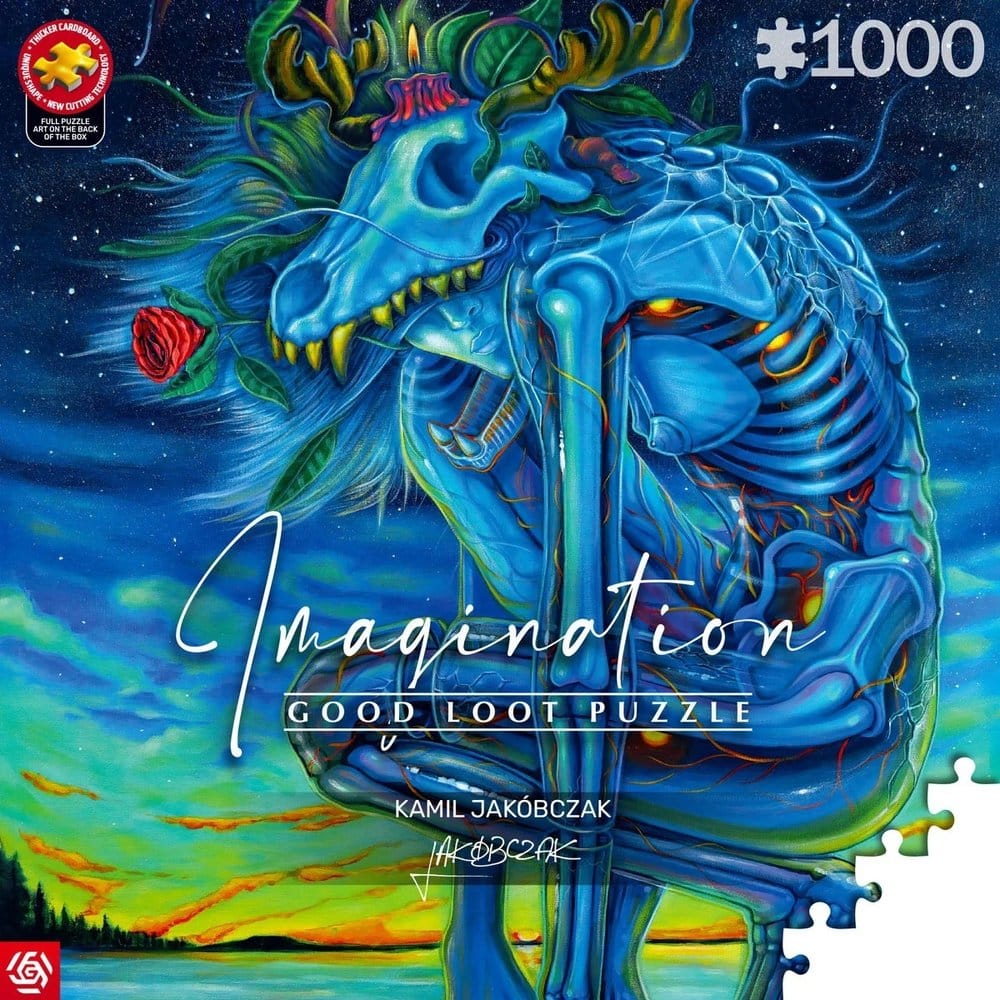 Imagination Series Puzzle Kamil Jakóbczak Bialy Wilk 1000 pieces Good Loot