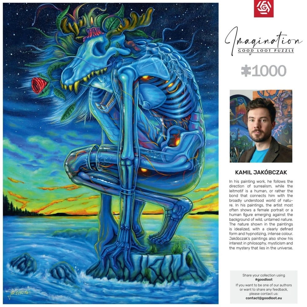 Imagination Series Puzzle Kamil Jakóbczak Bialy Wilk 1000 pieces Good Loot