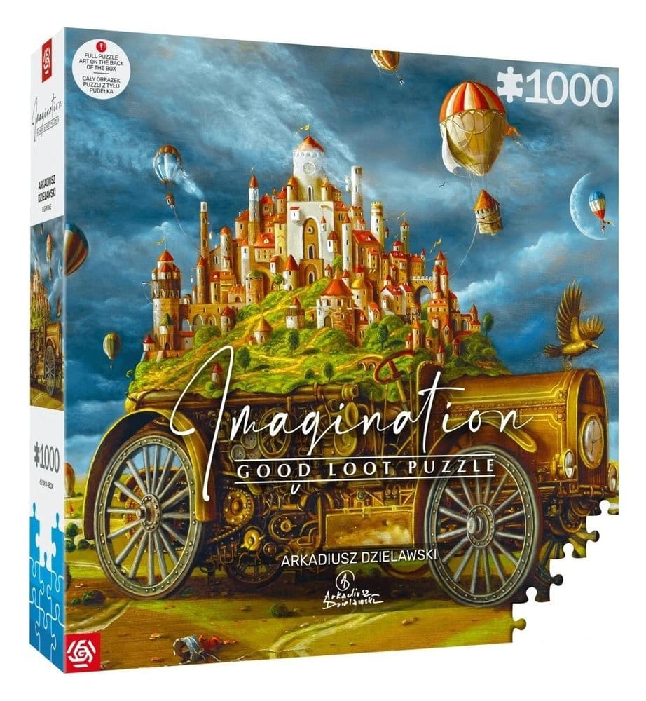 Imagination Series Puzzle Arkadiusz Dzielawski Wielka przeprowadzka 1000 pieces Good Loot