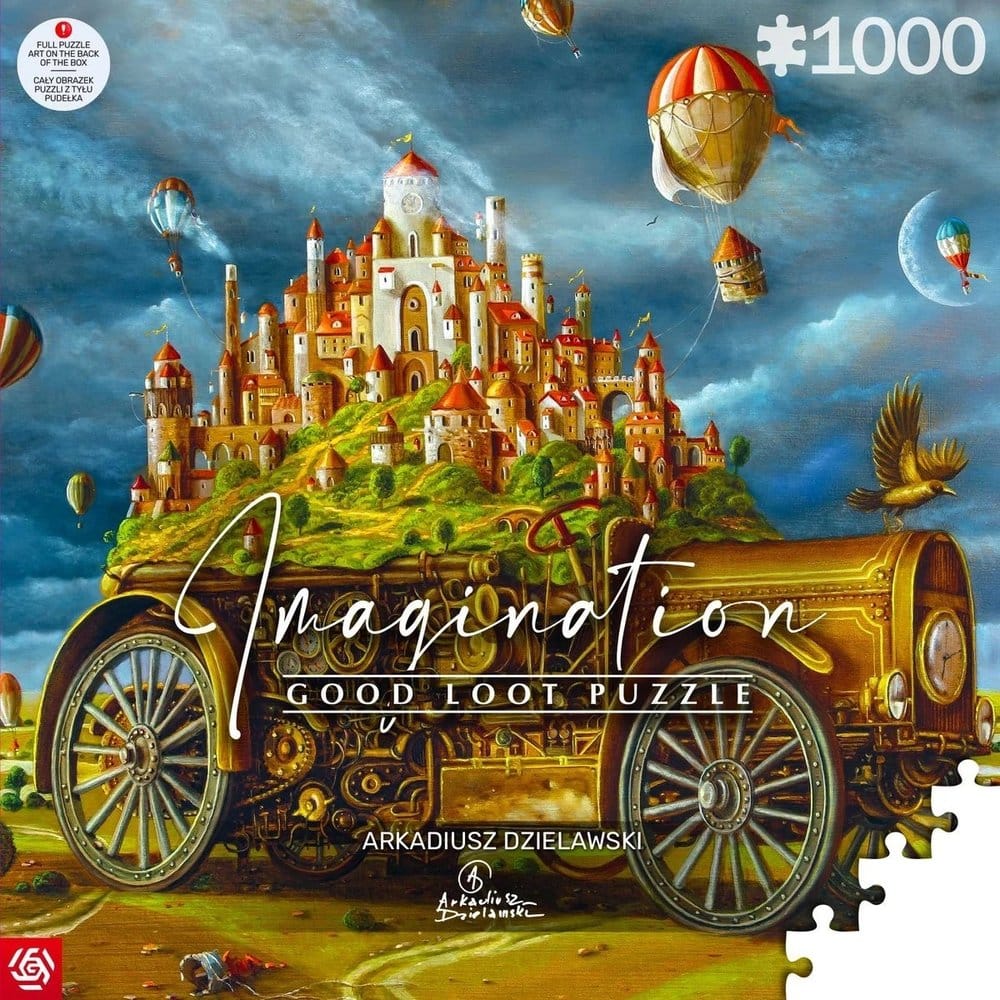Imagination Series Puzzle Arkadiusz Dzielawski Wielka przeprowadzka 1000 pieces Good Loot