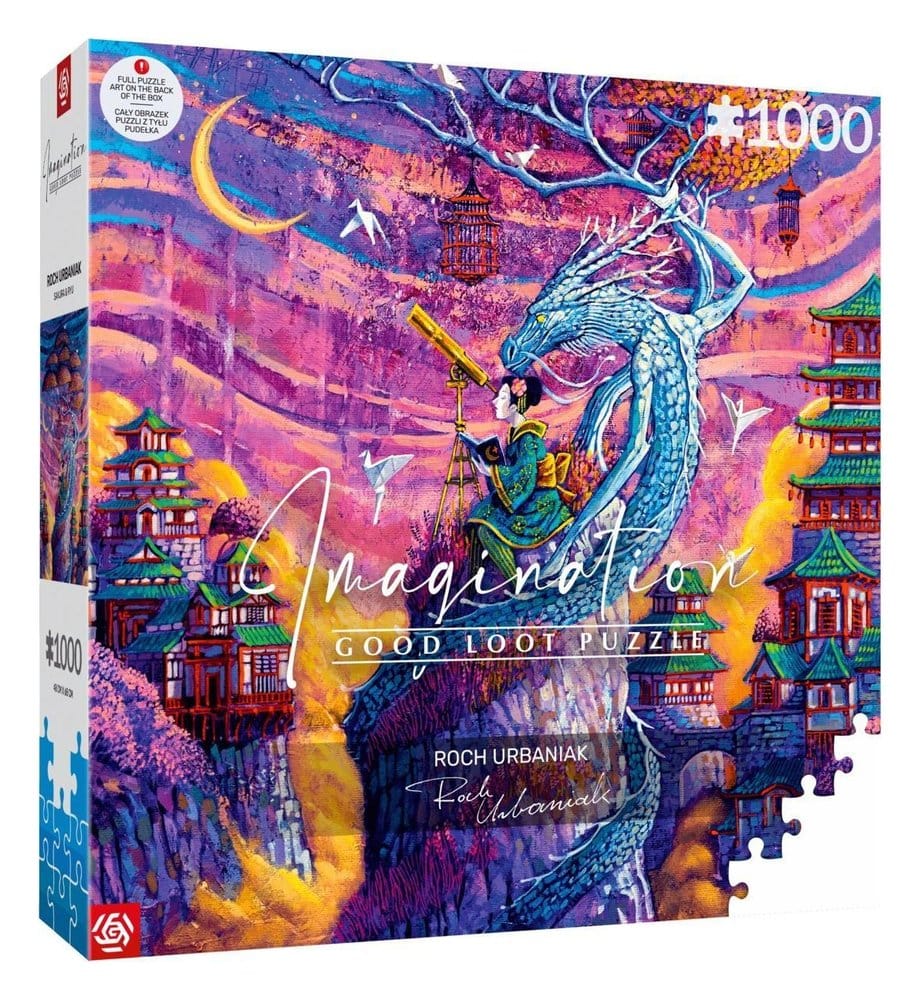 Imagination Series Puzzle Roch Urbaniak Sakura i Ryu 1000 pieces Good Loot
