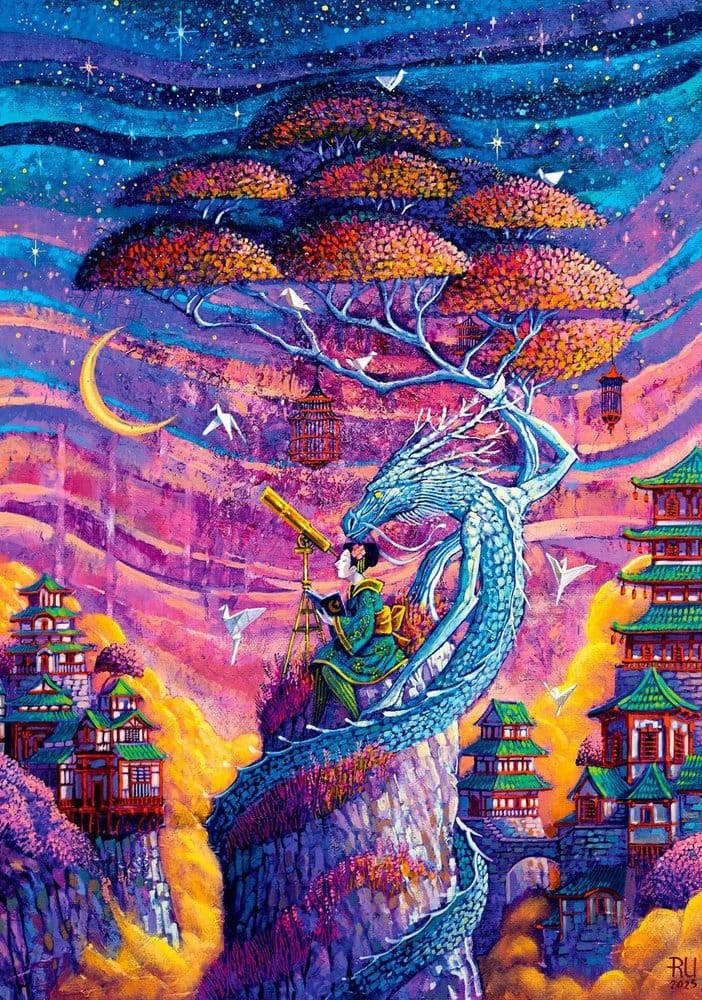 Imagination Series Puzzle Roch Urbaniak Sakura i Ryu 1000 pieces Good Loot