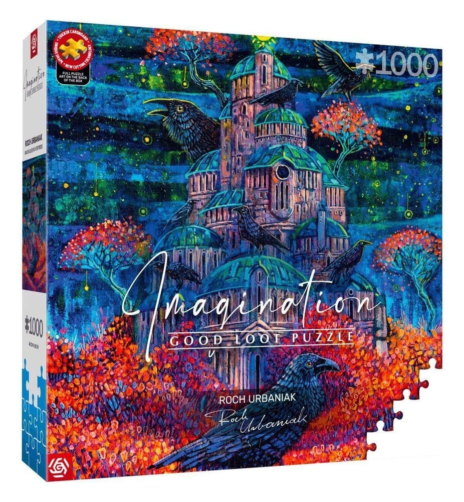 Imagination Series Puzzle Roch Urbaniak Twierdza Pani Kruków 1000 pieces Good Loot