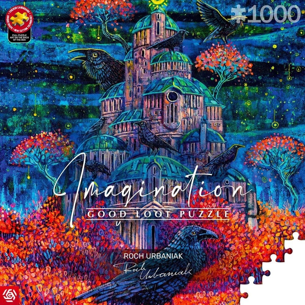 Imagination Series Puzzle Roch Urbaniak Twierdza Pani Kruków 1000 pieces Good Loot