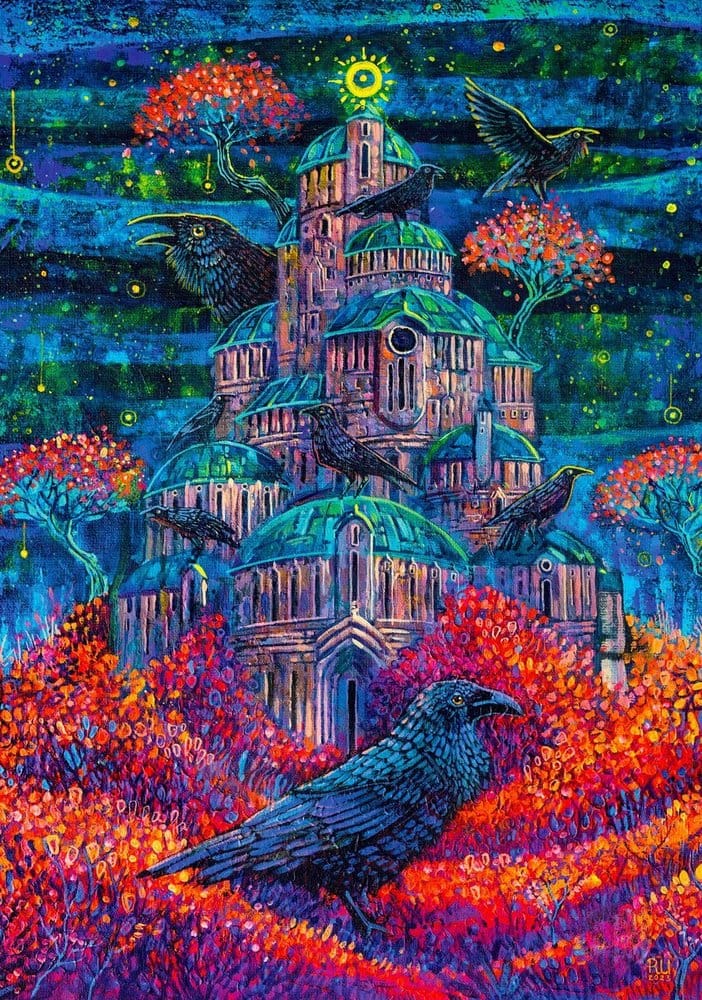 Imagination Series Puzzle Roch Urbaniak Twierdza Pani Kruków 1000 pieces Good Loot