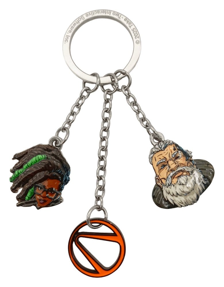 Borderlands 4 Keychain Harlowe & Amon Good Loot