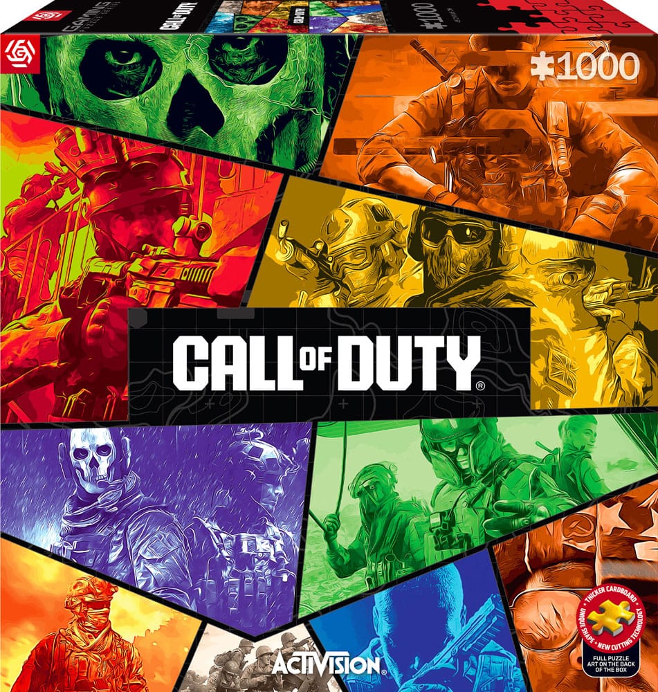 Call of Duty Puzzle Operators 1000 pieces Good Loot
