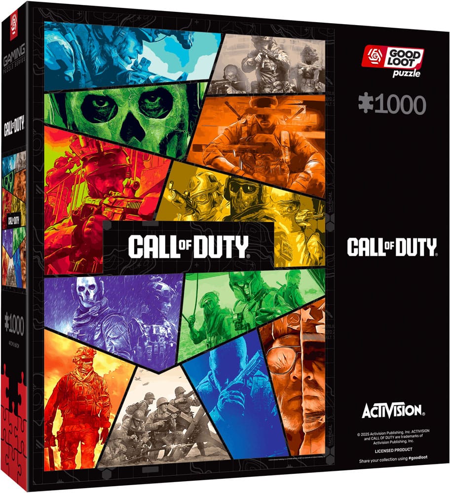 Call of Duty Puzzle Operators 1000 pieces Good Loot