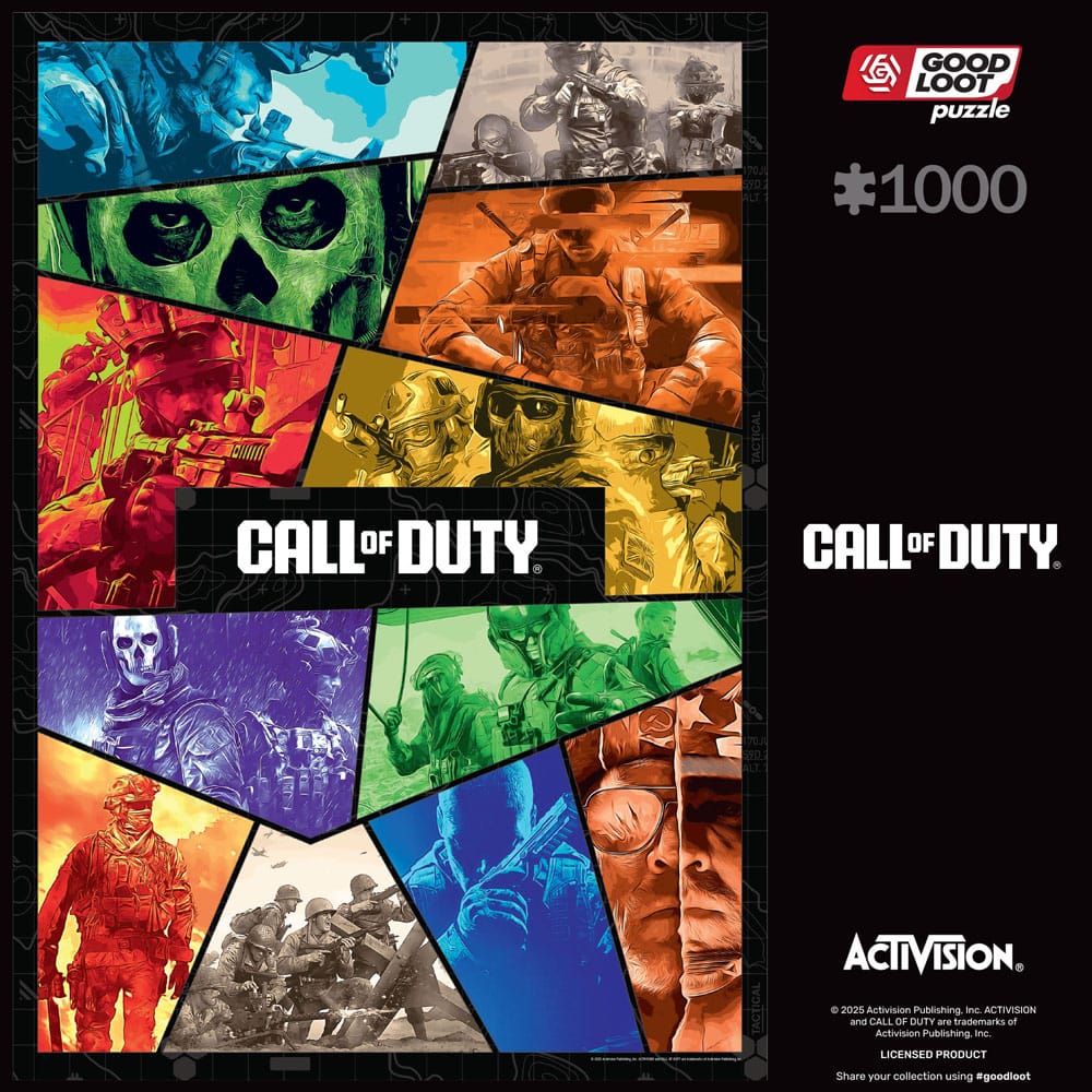 Call of Duty Puzzle Operators 1000 pieces Good Loot