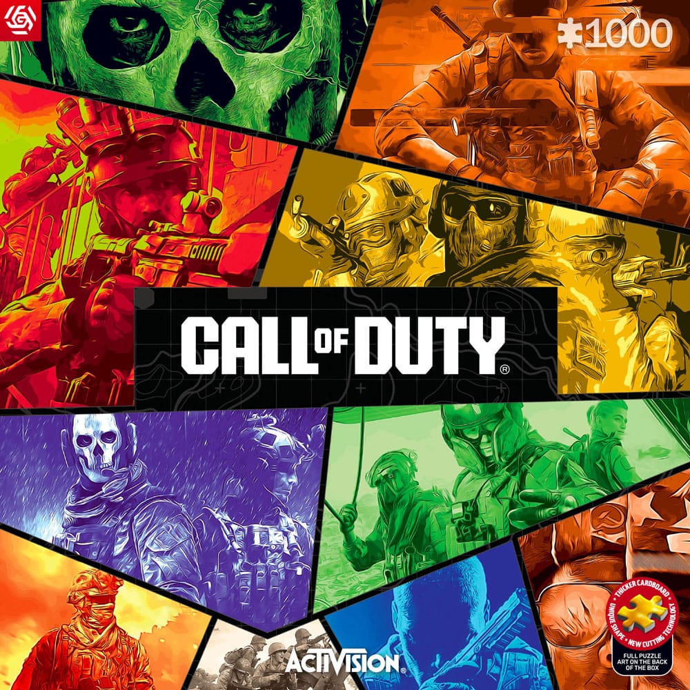 Call of Duty Puzzle Operators 1000 pieces Good Loot