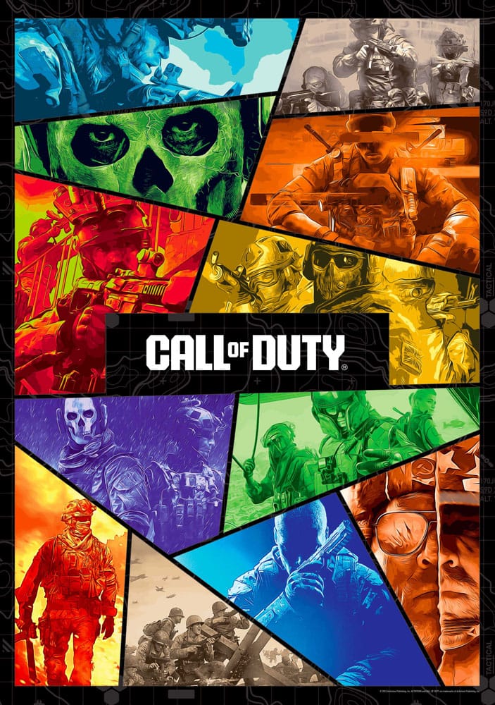 Call of Duty Puzzle Operators 1000 pieces Good Loot