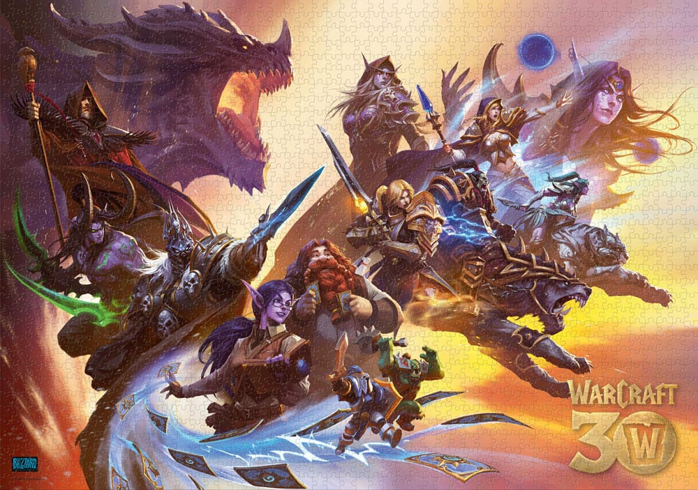 World of Warcraft Puzzle 30th Anniversary 1000 pieces Good Loot
