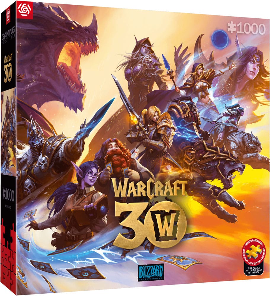 World of Warcraft Puzzle 30th Anniversary 1000 pieces Good Loot