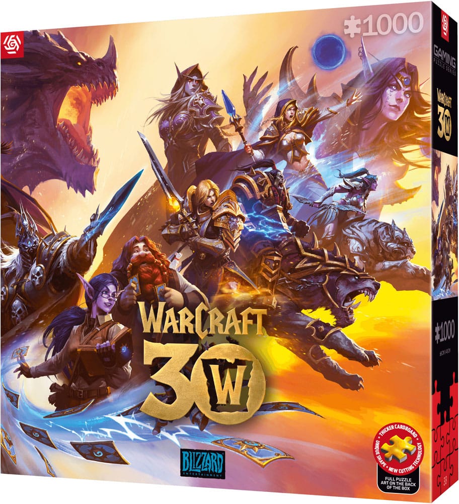 World of Warcraft Puzzle 30th Anniversary 1000 pieces Good Loot