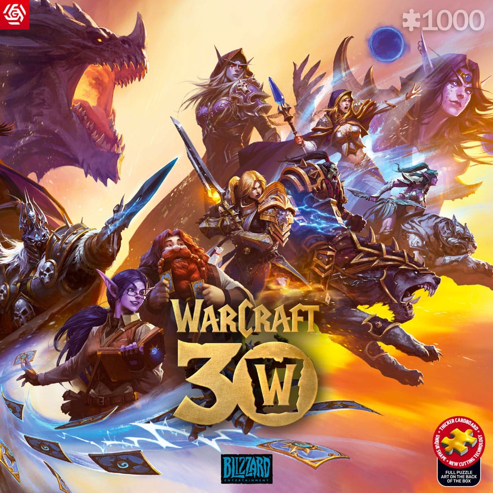 World of Warcraft Puzzle 30th Anniversary 1000 pieces Good Loot