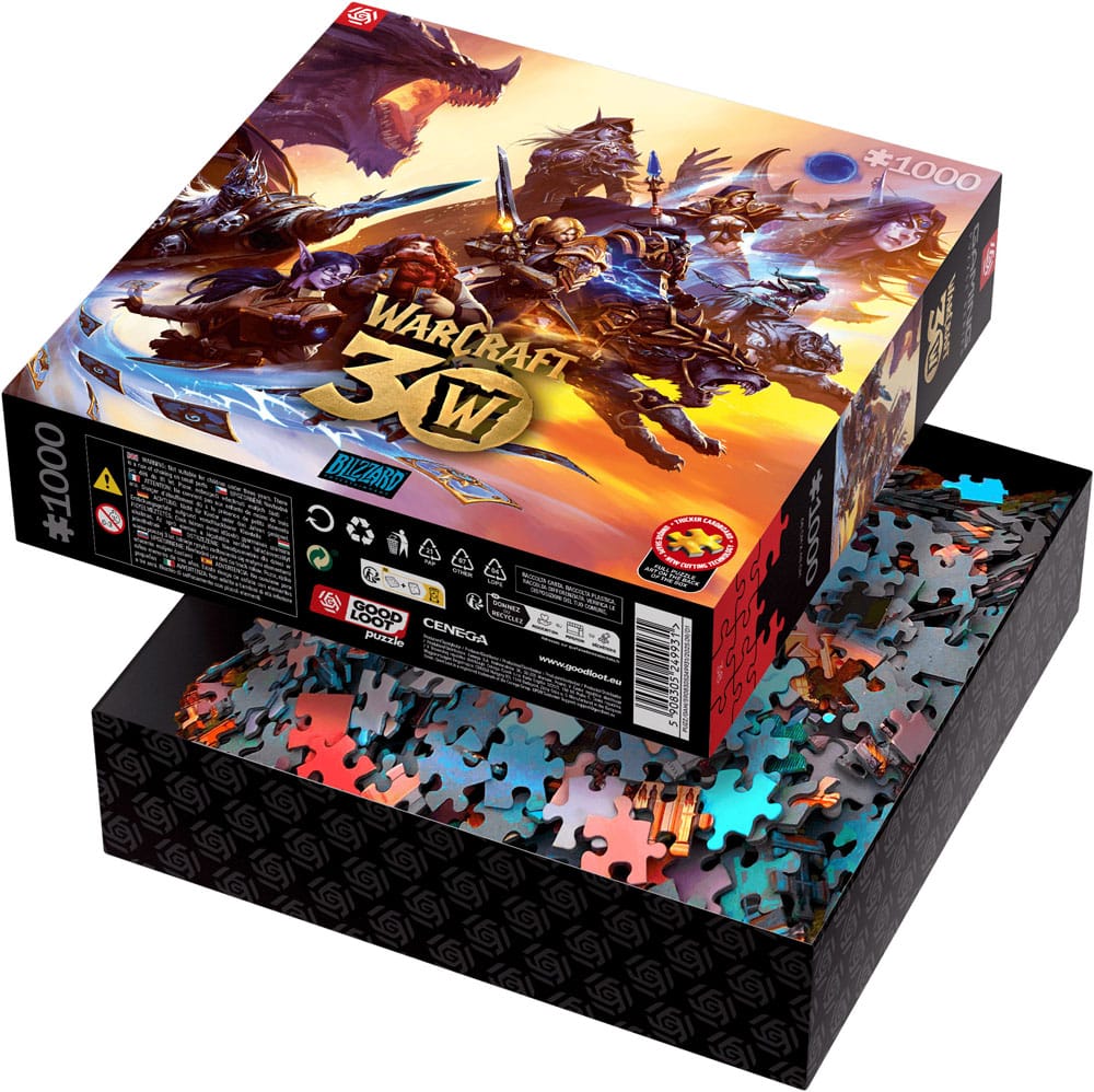 World of Warcraft Puzzle 30th Anniversary 1000 pieces Good Loot