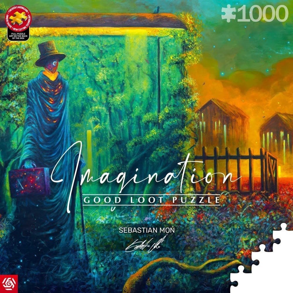 Imagination Series Puzzle Sebastian Mon Stationary Traveller II 1000 pieces Good Loot