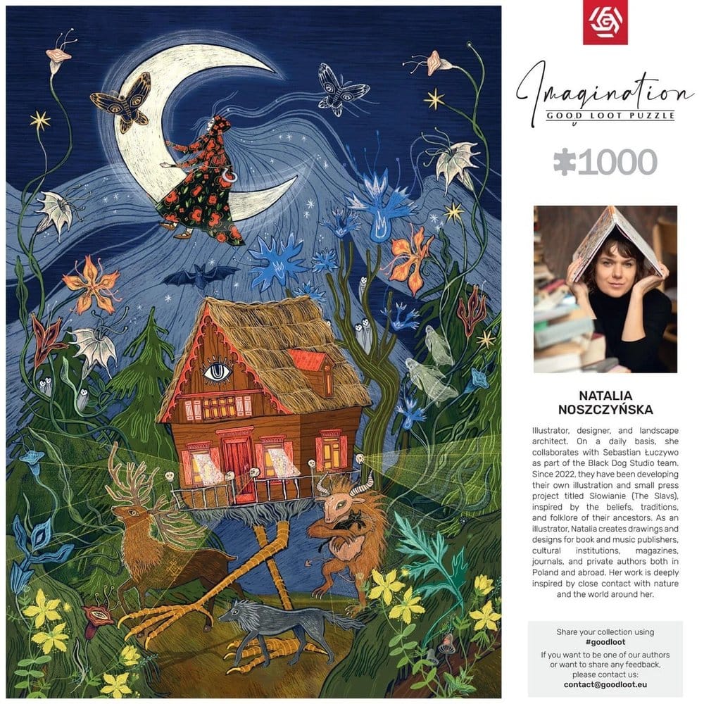 Imagination Series Puzzle Natalia Noszczynska Slowianski Swiat Nadchodzi 1000 pieces Good Loot