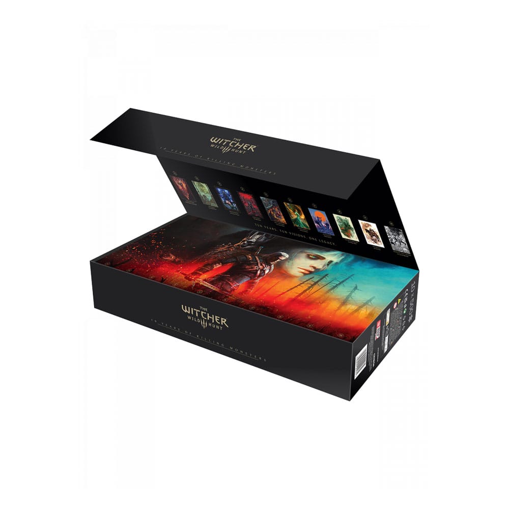 The Witcher Puzzles 10 Pack 10th Anniversary Puzzle Collection 500 Teile Good Loot