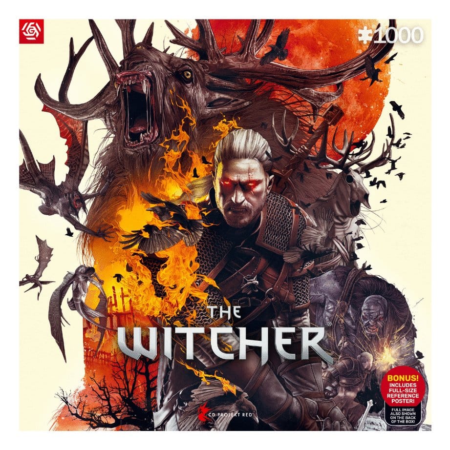 The Witcher Puzzle Monsters 1000 pieces Good Loot