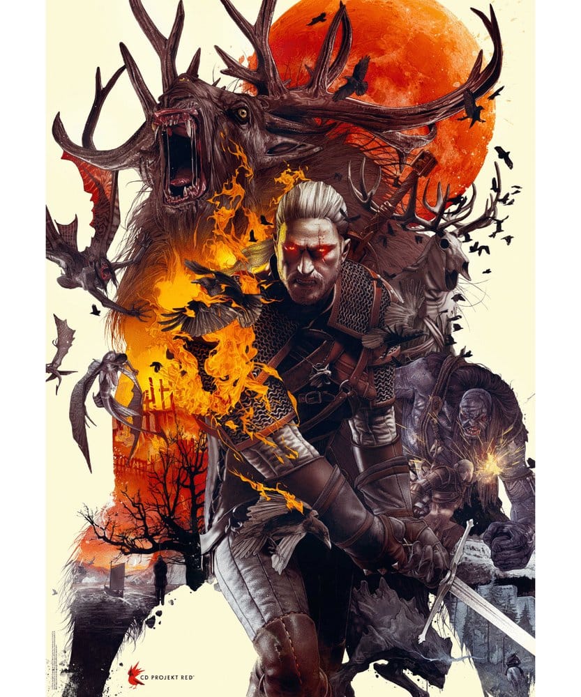The Witcher Puzzle Monsters 1000 pieces Good Loot