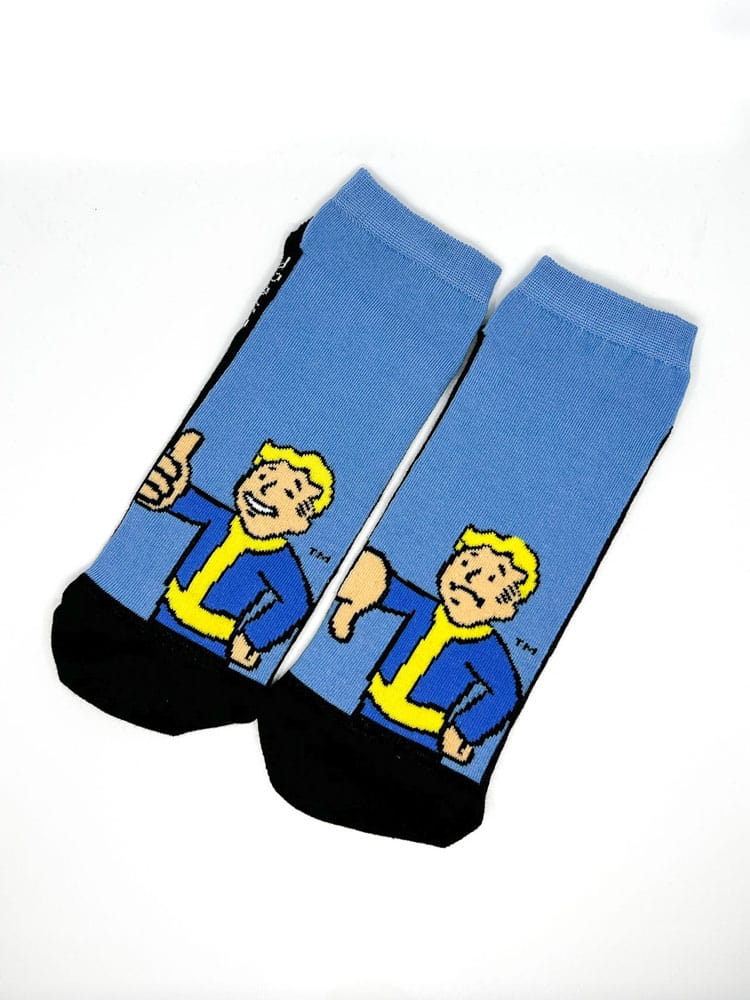 Fallout gift set Fallout Vault Loot Collection Puzzle socks figurine & key ring Good Loot