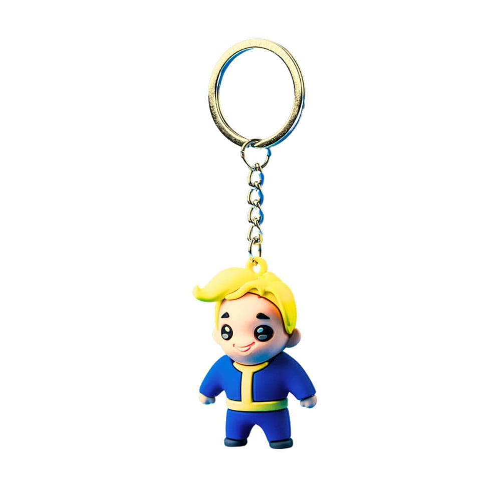 Fallout gift set Fallout Vault Loot Collection Puzzle socks figurine & key ring Good Loot
