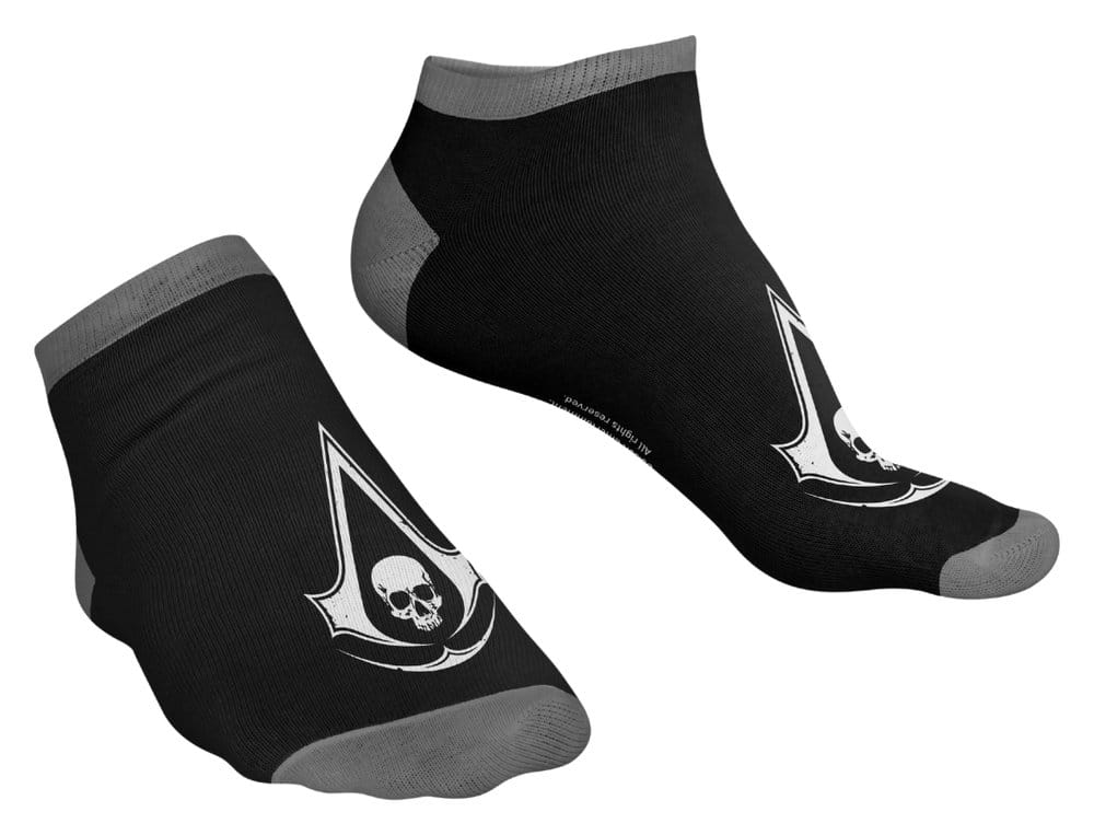 Assassin's Creed Black Flag Resynced Socks Crest Ankle Good Loot