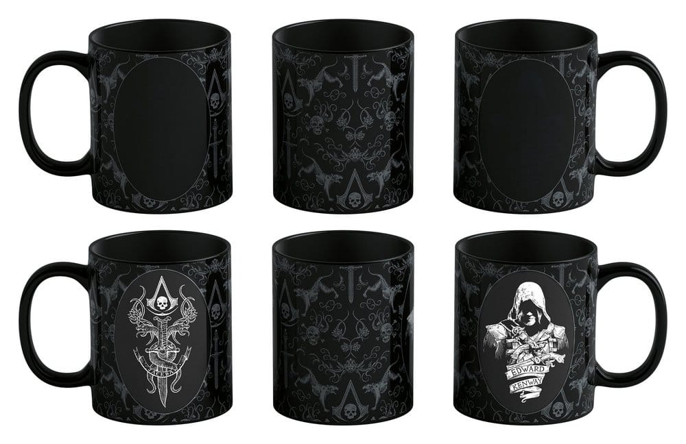 Assassin's Creed Black Flag Resynced Heat Change Mug Edward Kenway 480 ml Good Loot