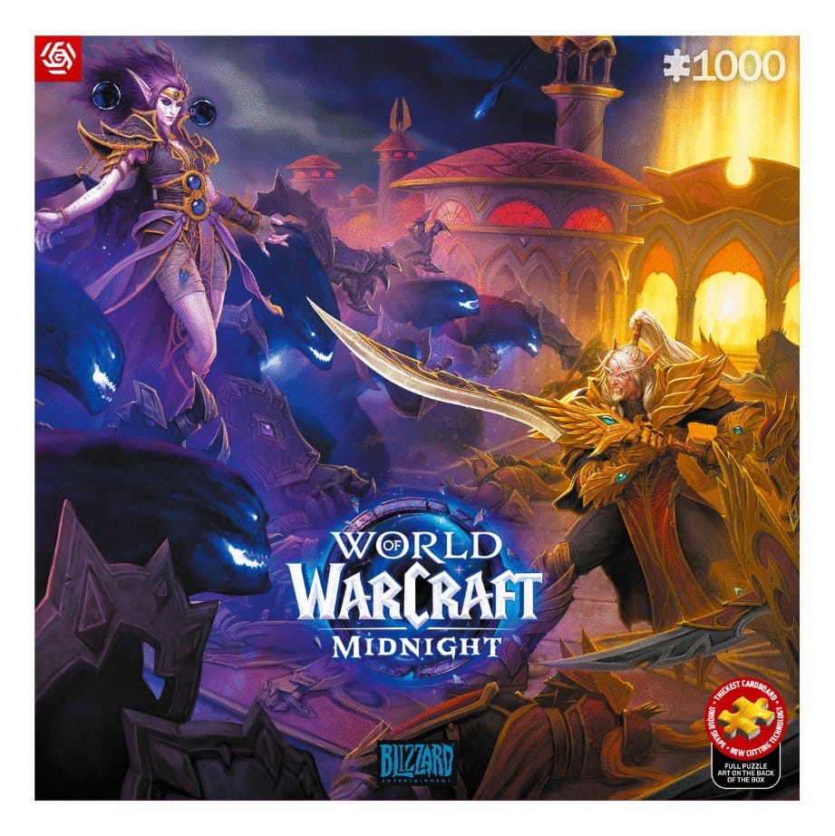 World of Warcraft Puzzle Midnight Against the Void 1000 pieces Good Loot