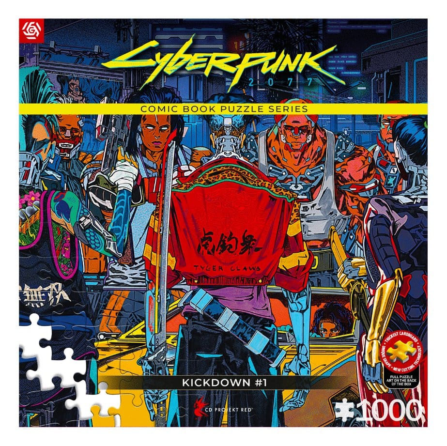 Cyberpunk 2077 Puzzle Kickdown 1000 pieces Good Loot