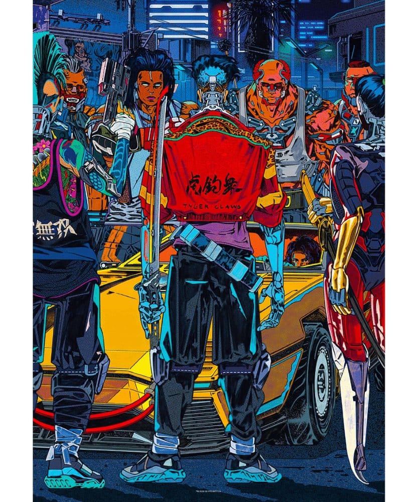 Cyberpunk 2077 Puzzle Kickdown 1000 pieces Good Loot