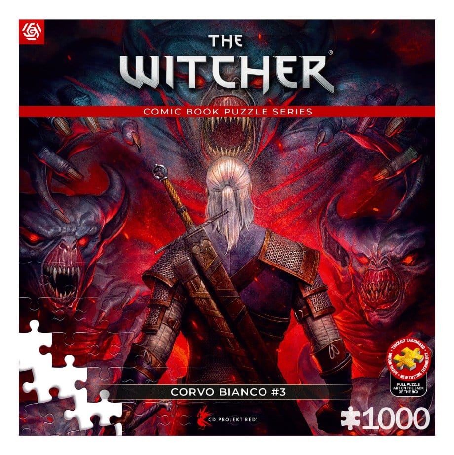 The Witcher Puzzle Corvo Bianco 1000 pieces Good Loot