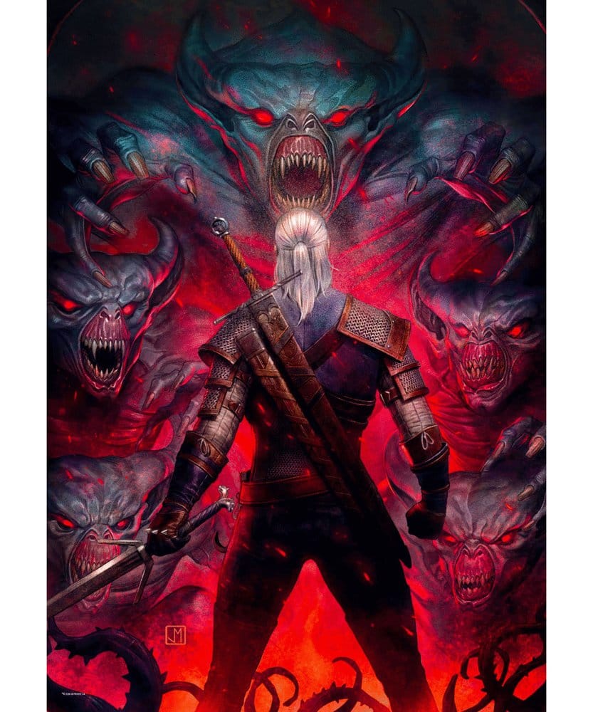 The Witcher Puzzle Corvo Bianco 1000 pieces Good Loot