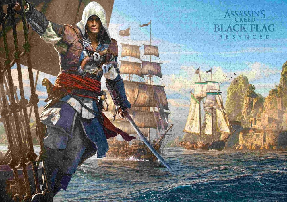 Assassin's Creed Black Flag Resynced Puzzle 1000 pieces Good Loot