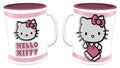 Hello Kitty Mug Pink Emboss Pyramid International